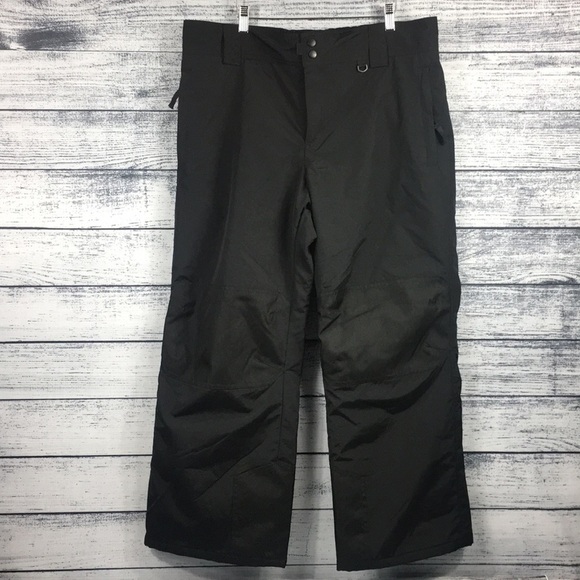NWOT Slalom Insulated Black Fleet / Ski Pants 1X